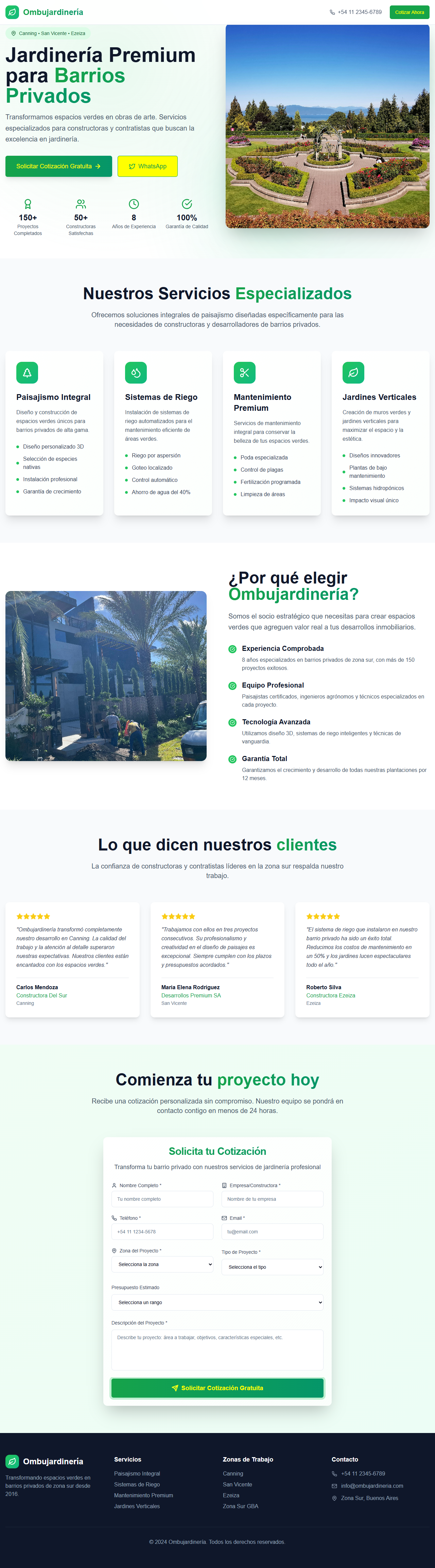 Full Website Screenshot